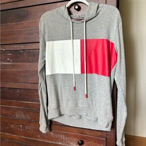 Tommy Hilfiger Vintage Style Women’s Longer Crop Hoodie - Size L